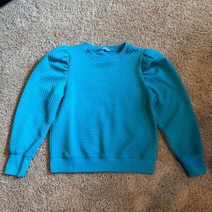 Boutique Puff Sleeve Sweatshirt!